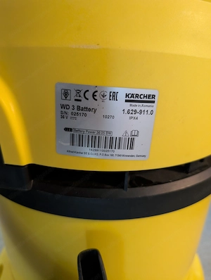 Kärcher WD 3 Battery Bild 3