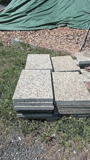 Waschbetonplatten 60cmx40cm