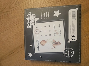 Babydecke mit Alterangabe Bild 2