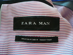 Herrensakko - Zara - Gr. 48 (S), schwarz * 100% Neuwertig * Bild 3