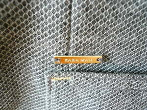 Herrensakko - Zara - Gr. 48 (S), Grau * 100% Neuwertig * Bild 5