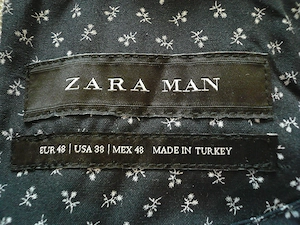Herrensakko - Zara - Gr. 48 (S), Grau * 100% Neuwertig * Bild 3