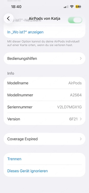 Apple Airpods 3. Generation mit OVP und Kabel Bild 4