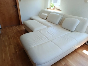 Original Hukla Ledersofa  Bild 3