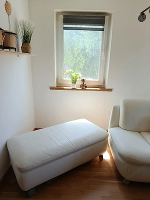 Original Hukla Ledersofa  Bild 5