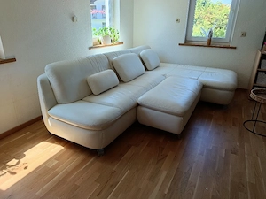 Original Hukla Ledersofa  Bild 4