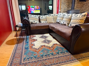 Großes Ecksofa mit Schlaffunktion und Bettkasten   guter Zustand Bild 2