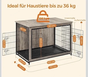 Hundebett Hundemöbel Hundebox Bild 4