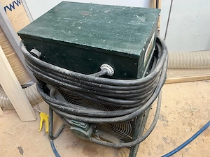 Heizlüfter Baustelle Bild 2