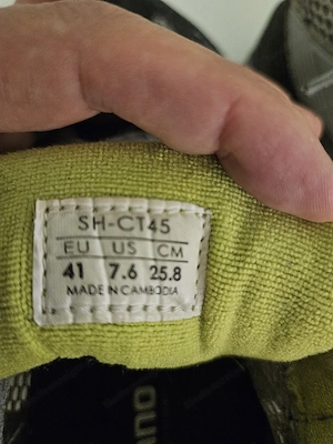 Shimano Fahrradschuhe mit Klickpedal-System Bild 3