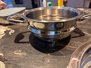 Zepter Edelstahl-Kocheinsatz   Dämpfeinsatz-Set Bild 3