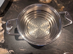 Zepter Edelstahl-Kocheinsatz   Dämpfeinsatz-Set Bild 4