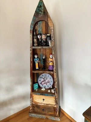 Patchwork sideboard Massiv Holz Bild 3