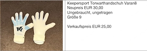 Keepersport Torwarthandschuh Varan8