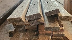 Zaun   Geländer aus Lärchenholz Bild 4