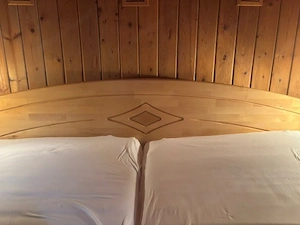 Doppelbett   Vollholz Bild 3