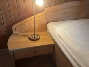 Doppelbett   Vollholz Bild 2
