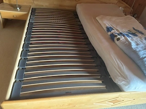 Doppelbett   Vollholz Bild 4