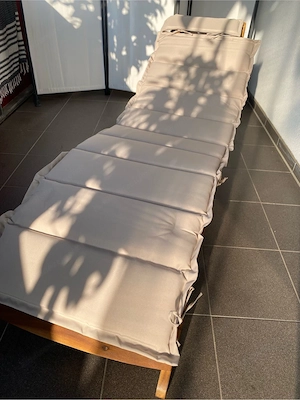 Exlusive Holzliege neu in der Verpackung Bild 4