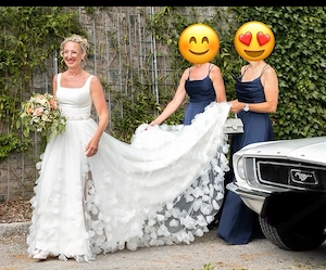 Hochzeitkleid Bild 2