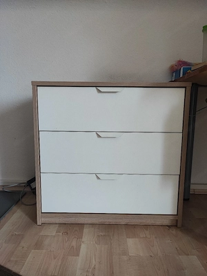 Kommode weiß Bild 2