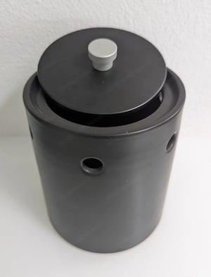 SÄGI Keramiktopf schwarz Bild 2