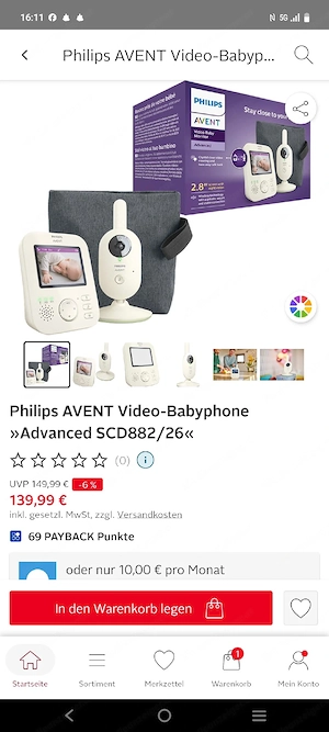 Philips babyphone Avent Bild 4