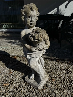 Beton Figuren Garten Bild 2