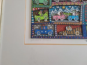 James Rizzi    Road Trip and a Cruise Ship    3D-Grafik AP 33 50 Bild 3