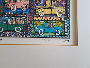 James Rizzi    Road Trip and a Cruise Ship    3D-Grafik AP 33 50 Bild 4