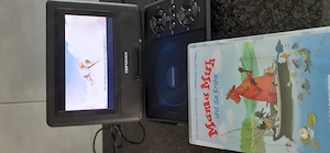 Tragbarer DVD-Player inkl. DVD's Bild 5