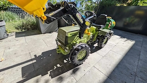 Rolly Toys MB Trettraktor 1500 mit Wasserfass (und Seilwindenhänger gratis dazu) Bild 2