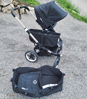 Bugaboo Donkey 3 Duo - Doppelkinderwagen mit 2 Sportsitzen und Babywanne Bild 3