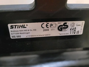 Stihl MS 880 Motorsäge  Bild 5