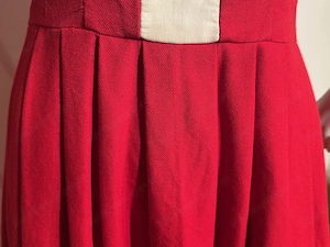 Dirndl Gr. 34 aus Qualitätsleinen | Unikat vom Schneider | lang | inkl. Schürze | Topzustand Bild 7