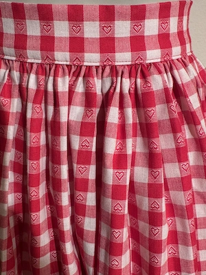 Dirndl Gr. 34 aus Qualitätsleinen | Unikat vom Schneider | lang | inkl. Schürze | Topzustand Bild 9