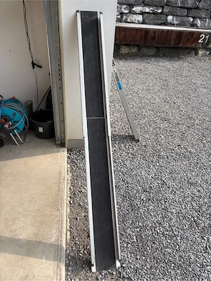Auffahrrampe Aluminium Rollstuhl Bild 3