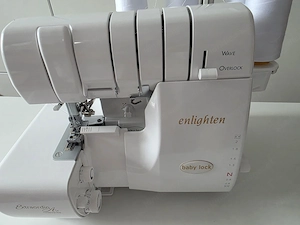 Baby Lock Enlighten Overlock   Top-Zustand   Kaufdatum 03 2025 (mit Rechnung!) Bild 2