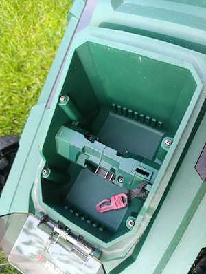 40V Akkurasenmäher + 2 Akku + Ladegerät Bild 4