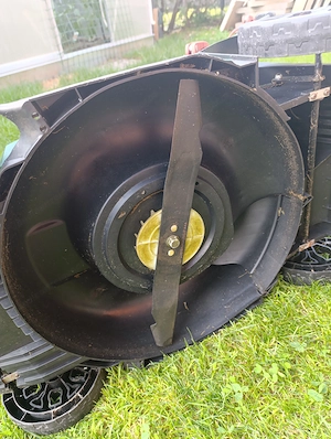 40V Akkurasenmäher + 2 Akku + Ladegerät Bild 3