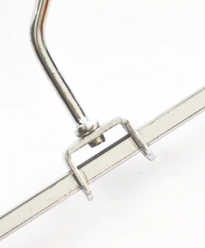 20 Stk. Kleiderbügel 30 cm mit gummierten Klammern Bild 4