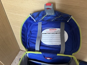Schultasche  Fußball mit  Federschachtel Bild 3