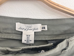 LOGG Damen Shorts in olivgrün Bild 2