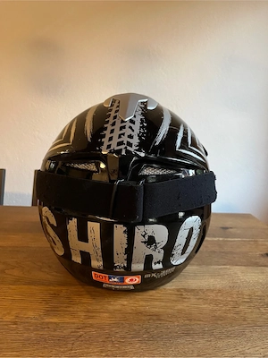 Mopedhelm, Crosshelm, Shiro, Mopedbrille Bild 2