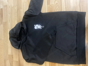 Mädchen Hoody Gr. 140 schwarz Bild 2