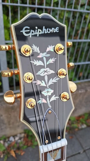 Epiphone Sheraton Frequensator Tailpiece Natural Bild 4