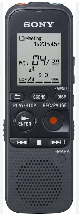 Sony IC Recorder Digitales Diktiergerät Aufnahmegerät digitaler Sprachrekorder Bild 9