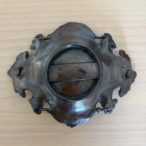 Kleine Rokoko Schale aus Bronze Bild 2