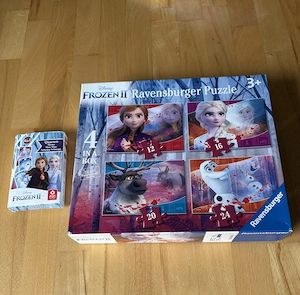 Ravensburger Puzzle   die Eiskönigin 