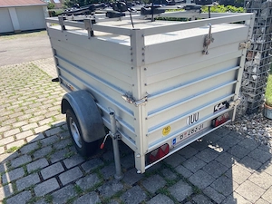"Koch" Zentralachs-Kasten-Anhänger 750kg Bild 3
